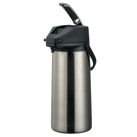 Ideal Settings Airpot with Lever Lid, 3 Liter, Stainless Steel Lined 213020001